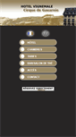 Mobile Screenshot of hotel-vignemale.com